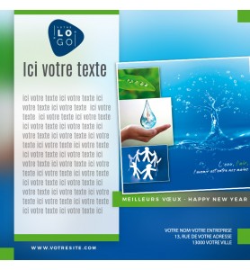 Ecard fixe l'eau