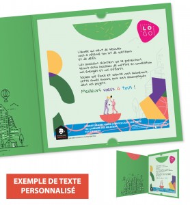 Personnalisation texte de la solidarité