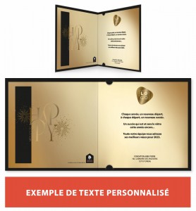 Personnalisation texte Happy 2023 sous les feux d'artifice