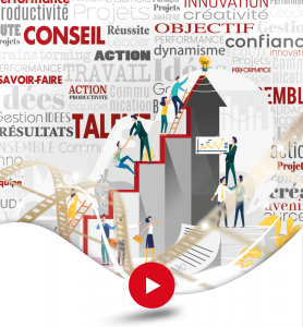 Ecard vidéo mots clés.