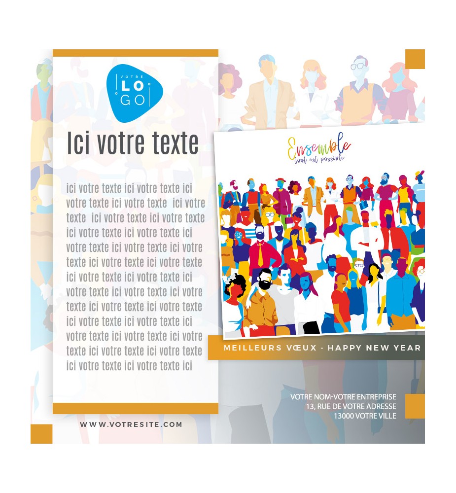 Ecard fixe : En équipe !