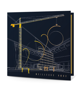 Carte de voeux bâtiment et construction