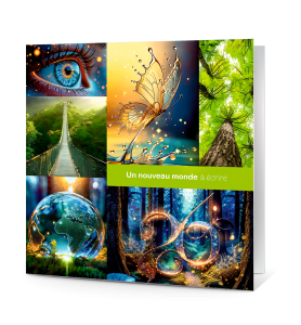 Carte de voeux nature et fantastique
