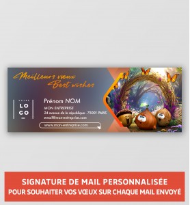 Signature de mail personnalisée