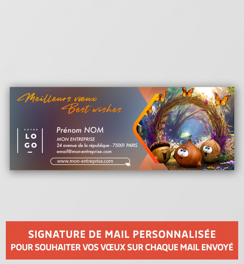Signature de mail personnalisée