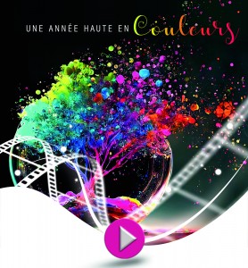 Ecard personnalisable couleur