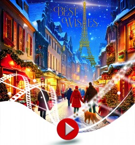 Carte Noël animée et musicale