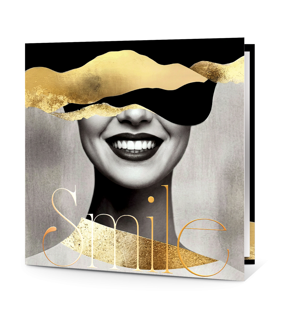 Voeux sourire chic