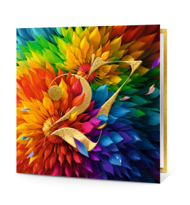 Carte de voeux couleurs