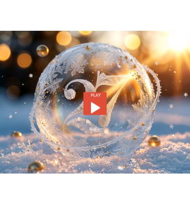 Ecard vidéo neige