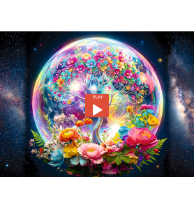 Vidéo de voeux colorée