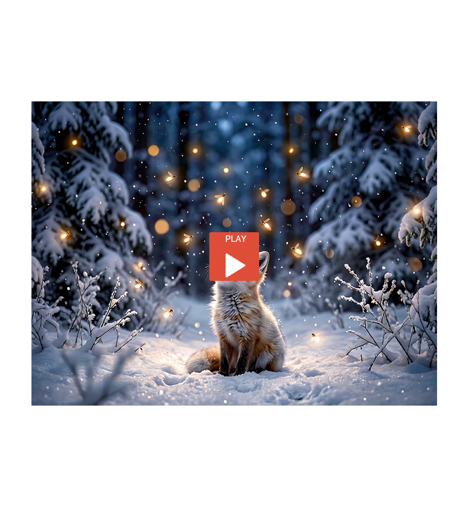 Ecard animée poétique