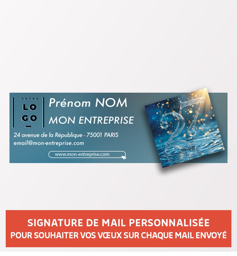 Signature de mail personnalisée