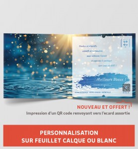 Personnalisation carte de voeux