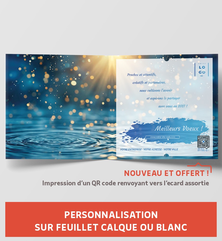 Personnalisation carte de voeux