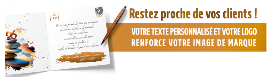Cartes de vœux entreprises.