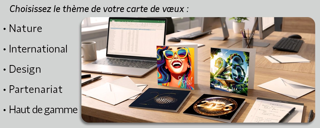 CARTES DE VŒUX ENTREPRISES