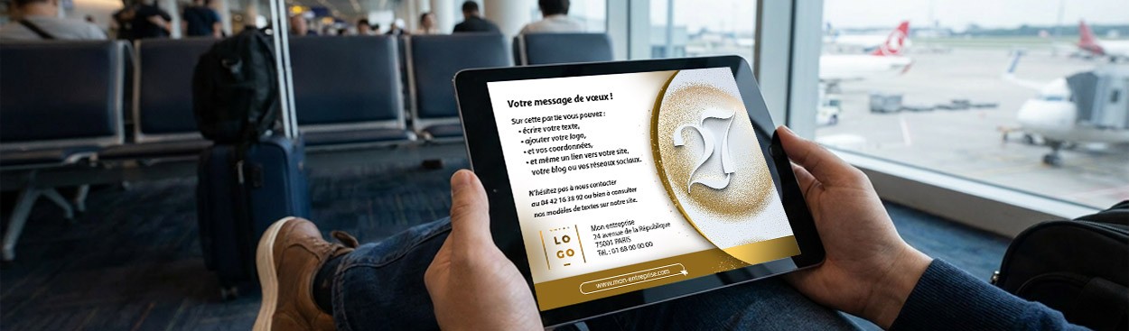 E-CARTES DE VŒUX VISUEL HD