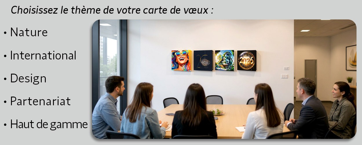 CARTES DE VŒUX ENTREPRISES