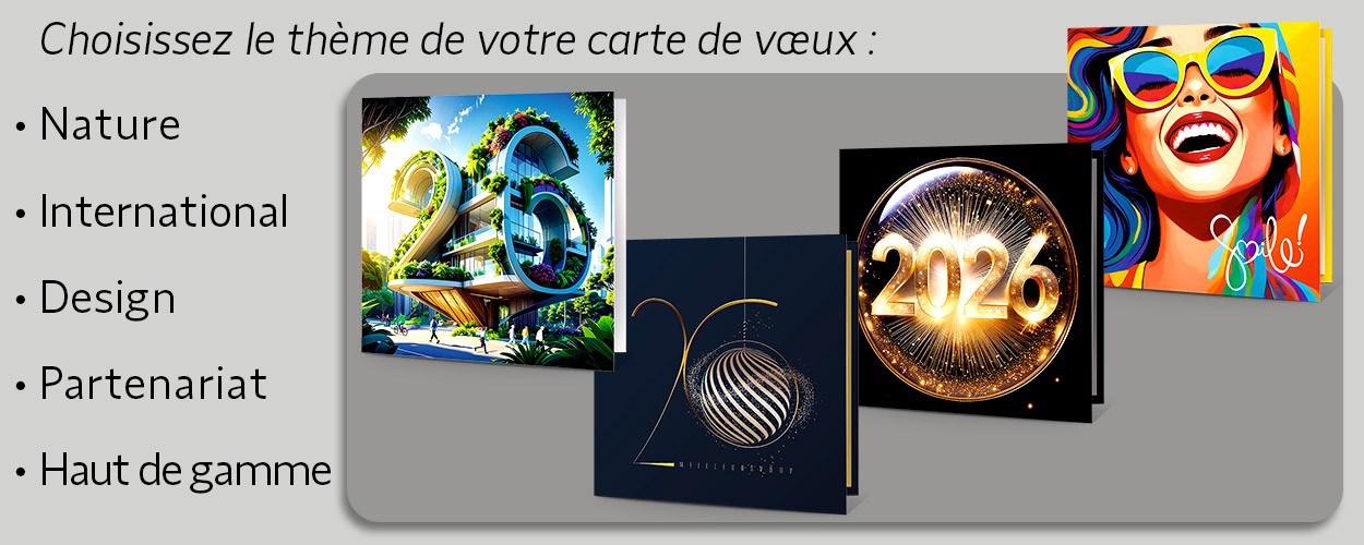 CARTES DE VŒUX ENTREPRISES