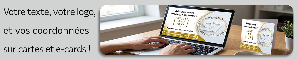 PERSONNALISATION FACILE DES CARTES ET ECARDS